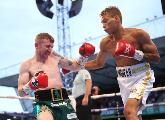 Cristofer Rosales with Paddy Barnes