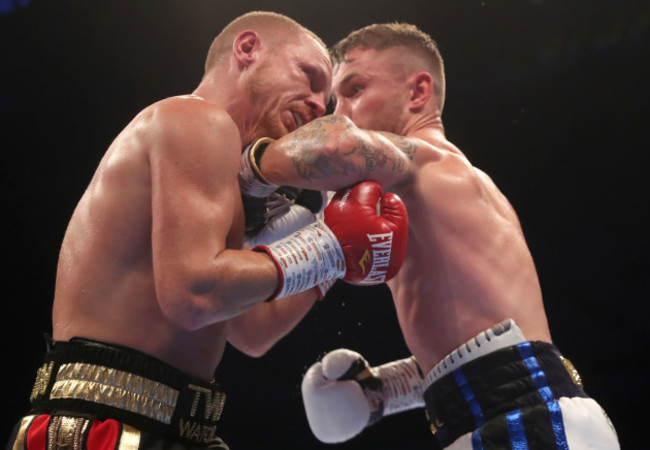 Carl Frampton with Luke Jackson