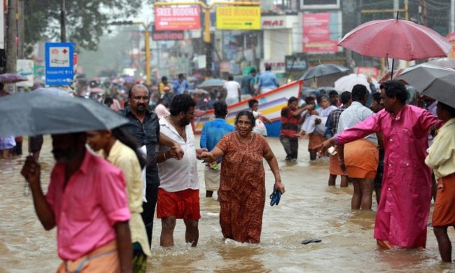 India: Rescue Operations Kerala Floods Disaster