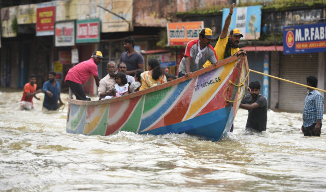 India: Rescue Operations Kerala Floods Disaster