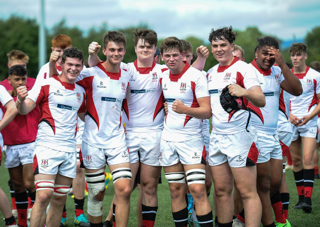 Ulster players celebrate