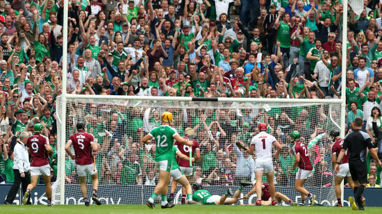 Graeme Mulcahy scores his sides first goal