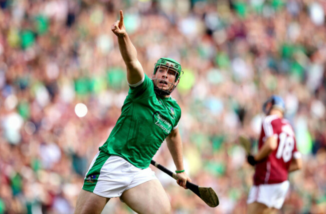 Shane Dowling celebrates scoring their third goal
