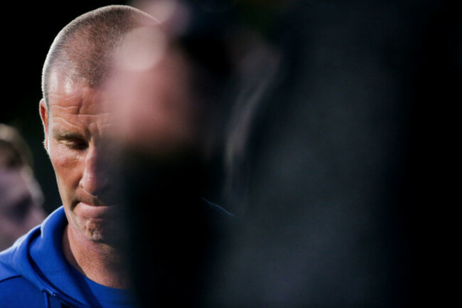 Stuart Lancaster after the game