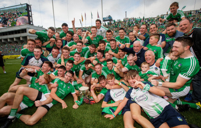 Limerick celebrate with The Liam MacCarthy