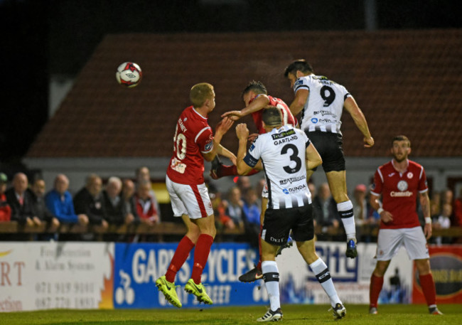 Patrick Hoban scoring his sides second goal