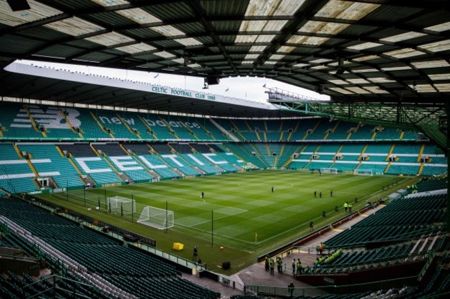 A view of Celtic Park ahead of today's game