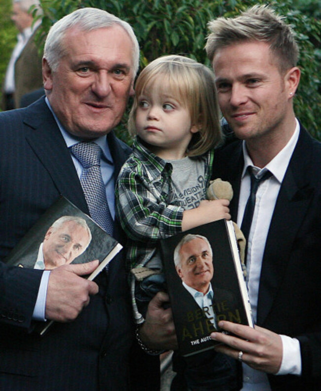 Bertie Ahern autobiography launch