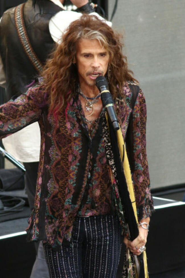 Aerosmith on NBC Today Show concert Series - New York