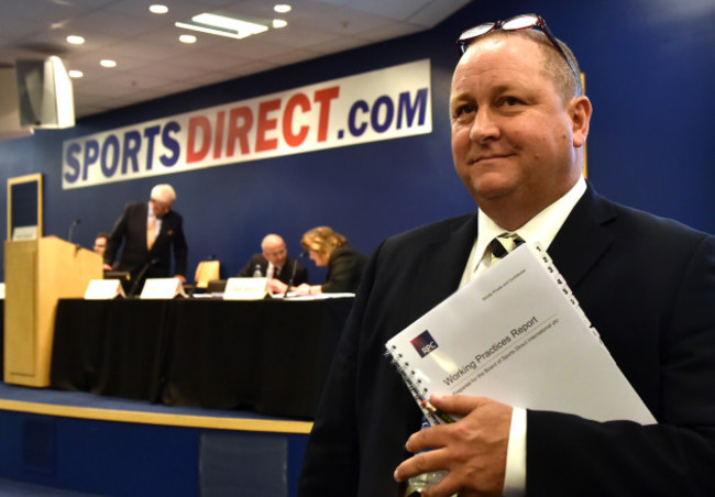 Sports Direct AGM