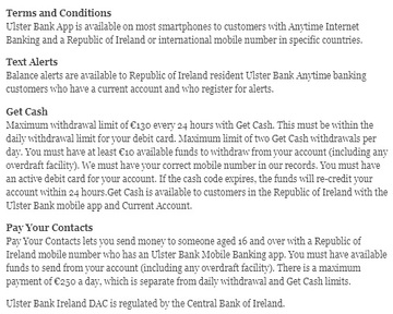 UB T&CS Text Piece 1