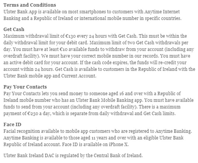 UB T&Cs Apps Piece 1