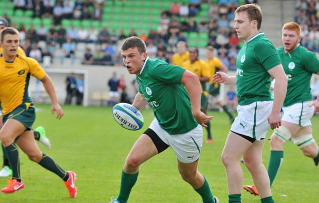 Thomas Farrell makes a break