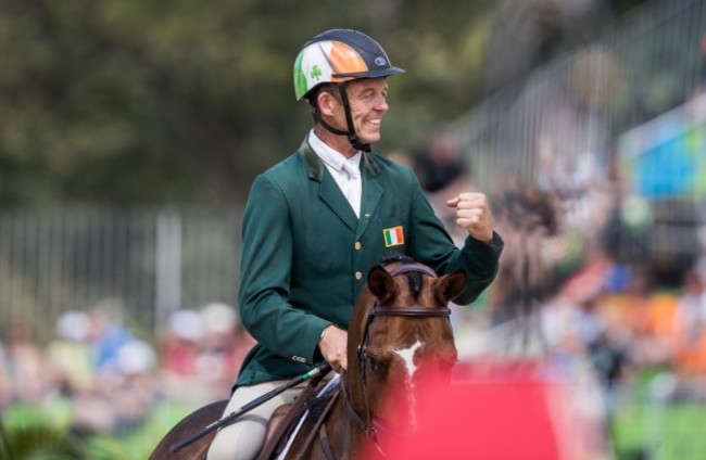 Jonty Evans celebrates on Cooley Rorkes Drift