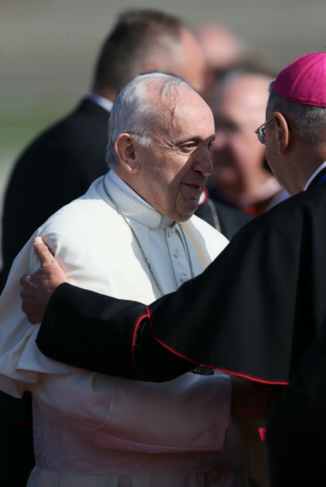 Pope Francis visit to Ireland - Day 1