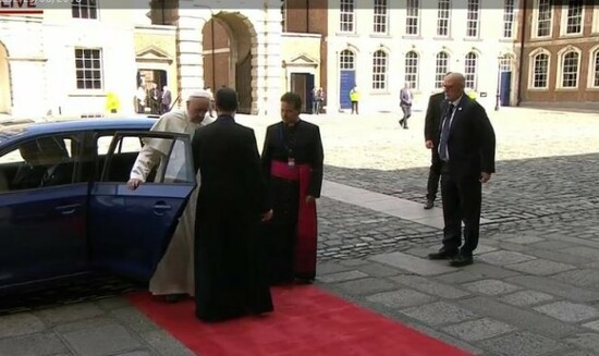 pope francis dublin castle
