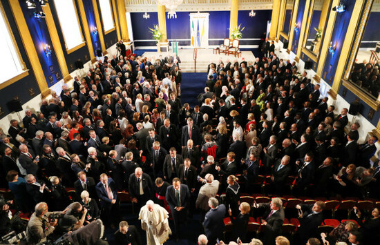 NO FEE DFA POPE FRANCIS VISIT DUBLIN CASTLE JB10