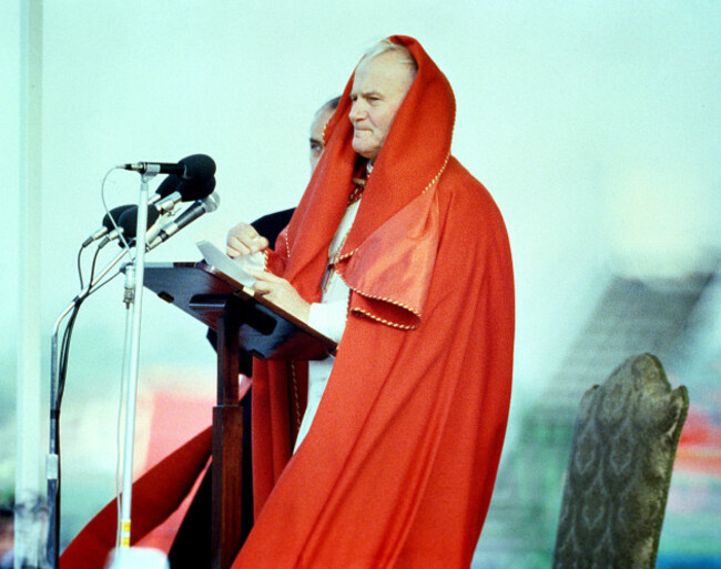 Pope John Paul II visit to Ireland