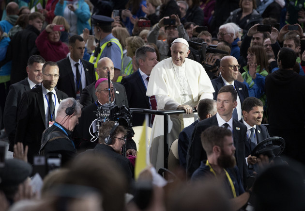 Pope Francis visit to Ireland - Day 1