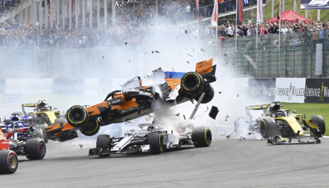 Belgium F1 GP Auto Racing