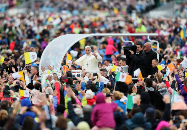 Pope Francis visit to Ireland - Day 2