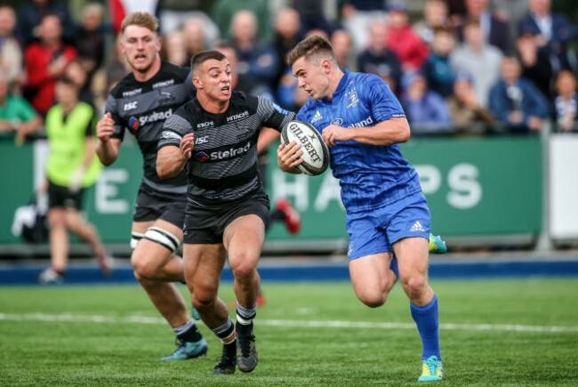 Adam Radwan with Luke McGrath