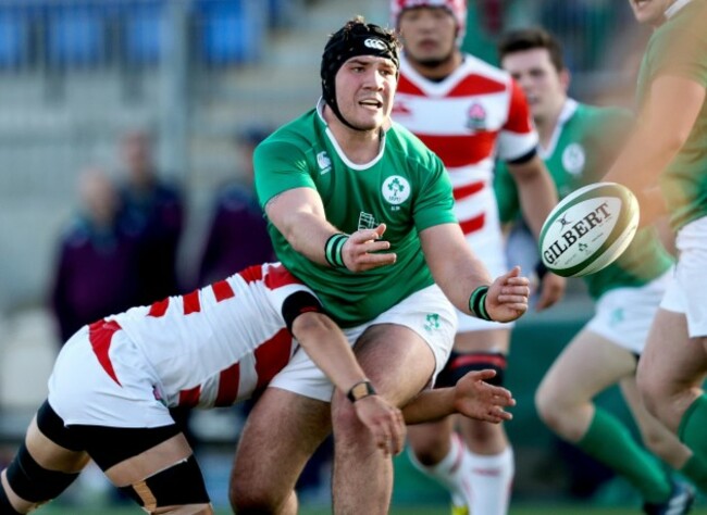 Yoshiyuki Koga tackles Tom O’Toole