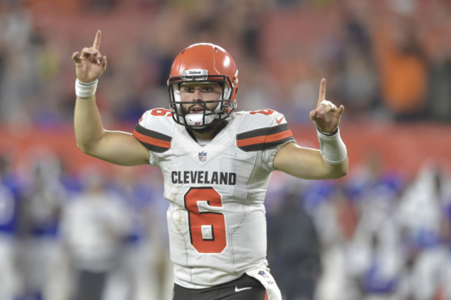 Browns-Mayfield Camp Football