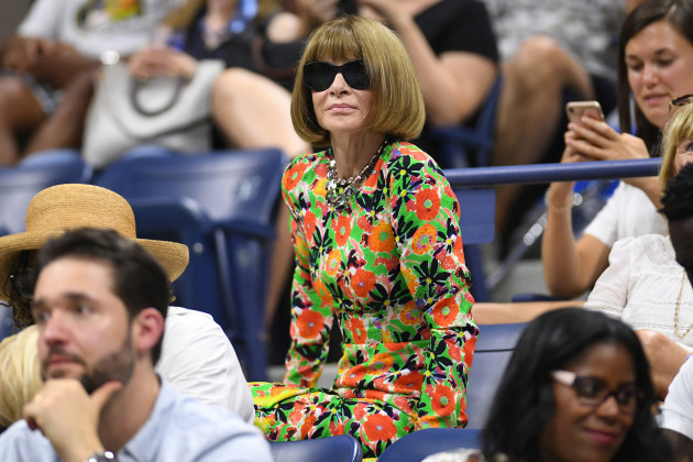 NY: Celebrity Sightings At 2018 US Open -Day 3