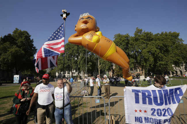 Britain Anti Mayor Balloon