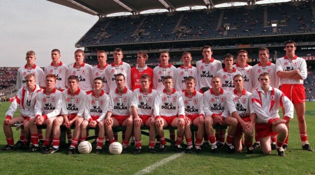 The Tyrone team 21/9/1997