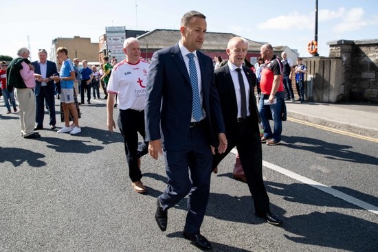 Leo Varadkar arrives