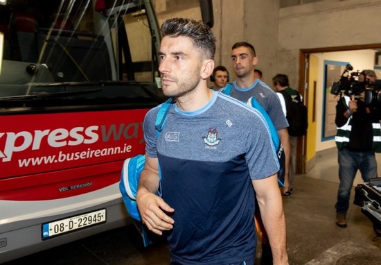 Bernard Brogan arrives