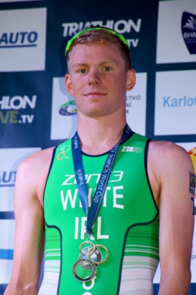 Russell White Karlovy Vary 2018 Podium 3