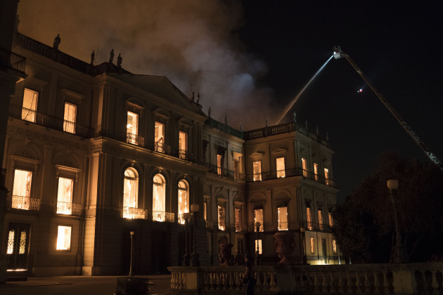 Brazil Museum Fire