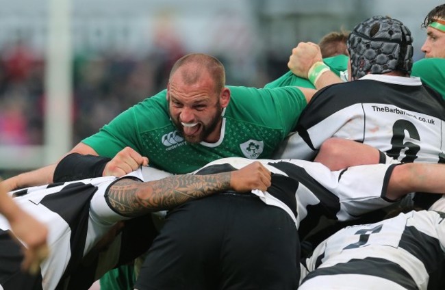 Rugby Union - Friendly - Ireland v Barbarians - Thomond Park