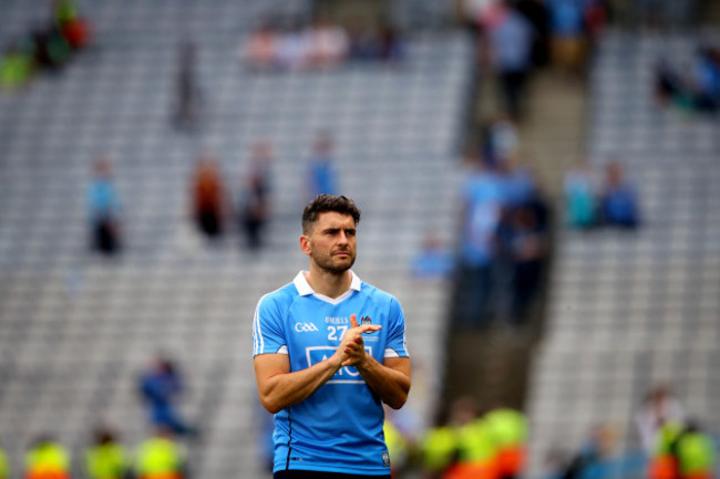 An emotional Bernard Brogan