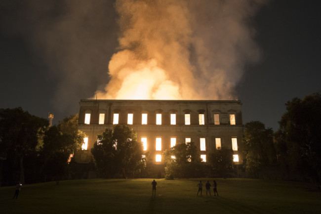 Brazil Museum Fire