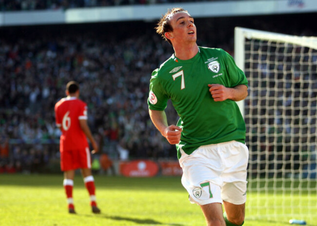 Soccer - UEFA European Championship 2008 Qualifying - Group D - Republic of Ireland v Wales - Croke Park