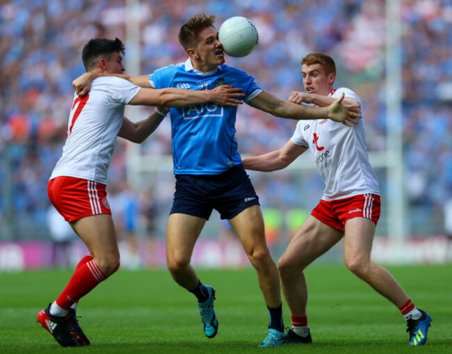 Michael Fitzsimons with Lee Brennan and Peter Harte
