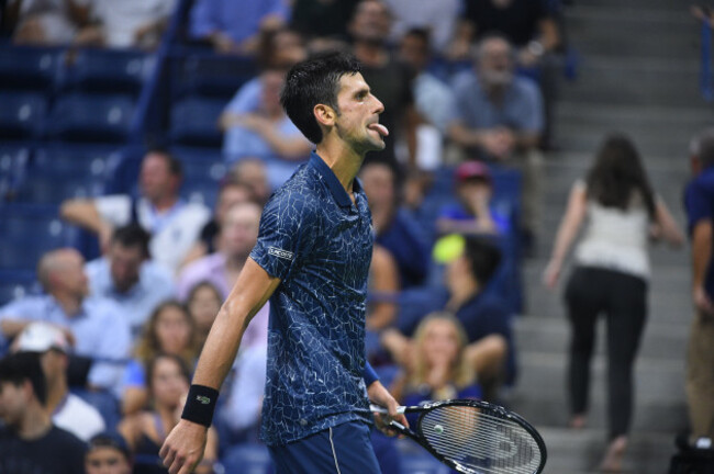 US Open - Novak Djokovic