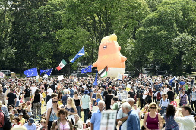Donald Trump visit to UK