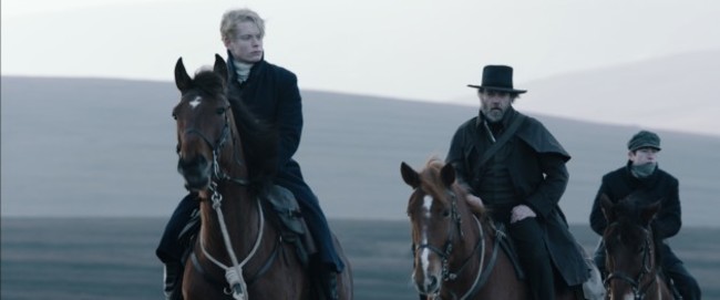 Freddie Fox, Hugo Weaving and Barry Keoghan in Black 47, Directed by Lance Daly