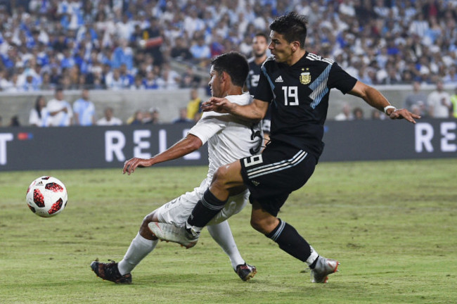 Soccer: International Friendly Soccer-Argentina at Guatemala