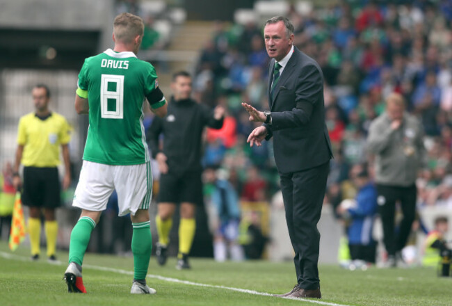 Northern Ireland v Bosnia and Herzegovina - UEFA Nations League - League B - Group Three - Windosr Park