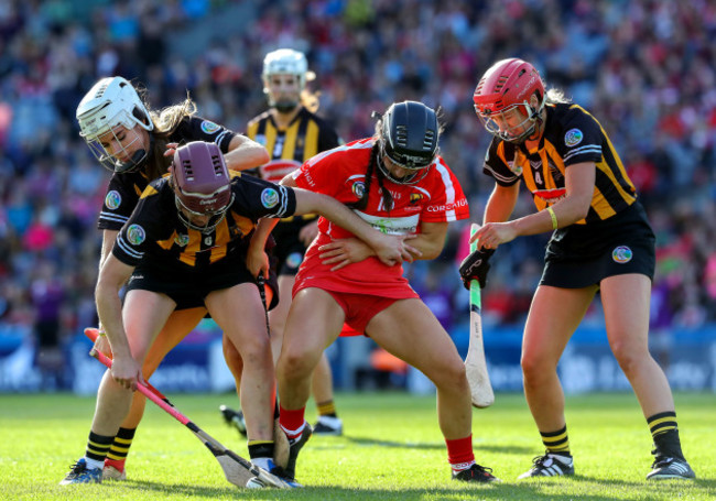 Amy O'Connor with Davina Tobin, Ann Dalton and Grace Walsh