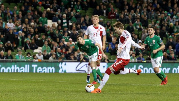 Republic of Ireland v Denmark - 2018 FIFA World Cup - Qualifying Play-off - Second Leg - Aviva Stadium