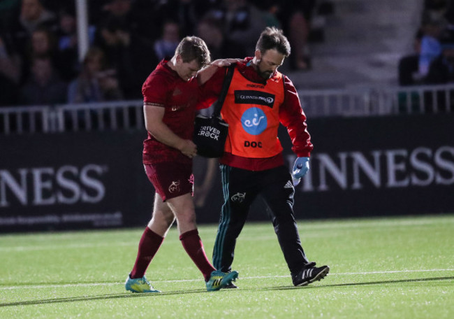 Munster's Neil Cronin injured