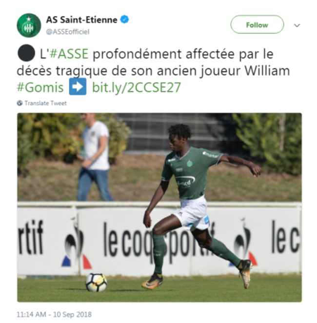 William Gomis Saint Etienne