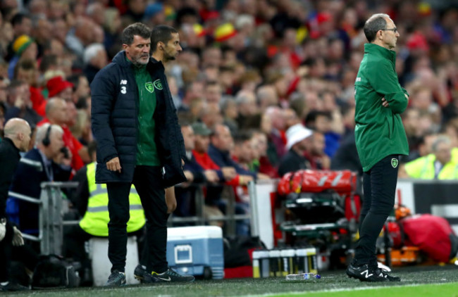 Roy Keane and Martin O'Neill